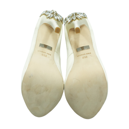 Ivory Stiletto Heels