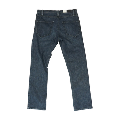 Navy Straight Jeans