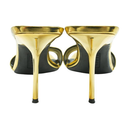 Gold Stiletto Heels