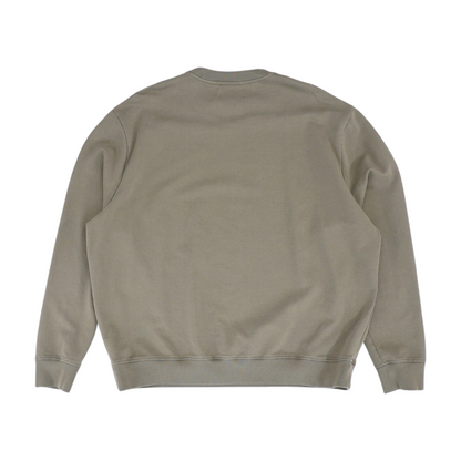 Brown Solid Sweatshirt Pullover