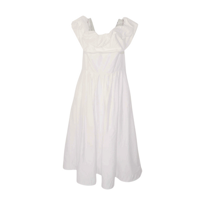 White Midi Formal