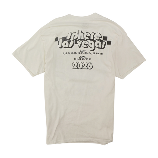Hover White Graphic T-Shirt