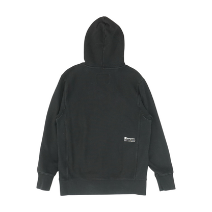 Black Solid Hoodie Pullover
