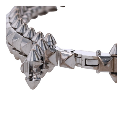 18K White Gold Bangle Bracelet