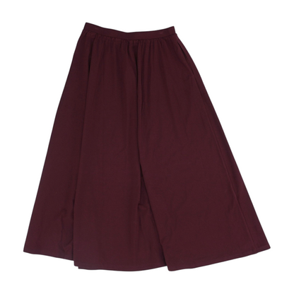 Burgundy Maxi Skirt
