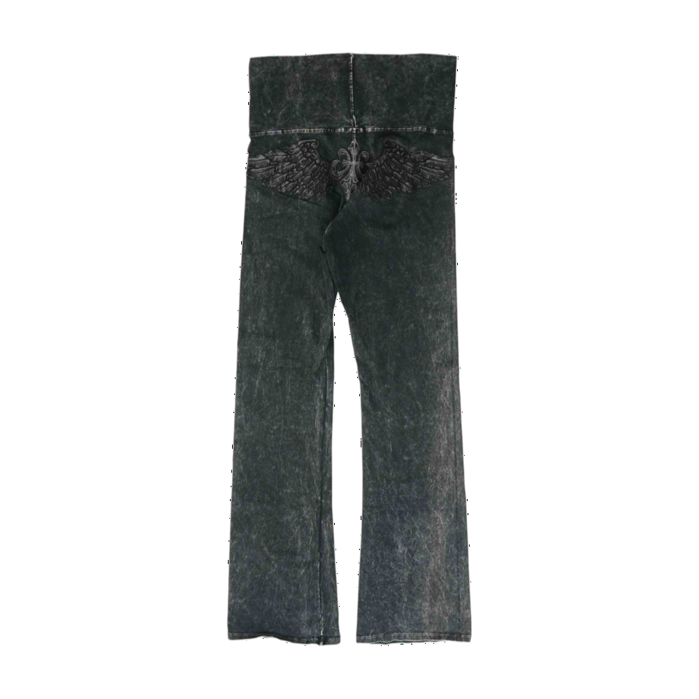 Gray Bootcut Pants