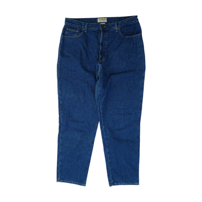 Blue Plus Size Relaxed Jeans