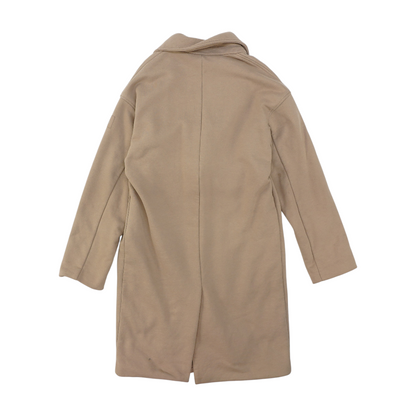 Beige Solid Coat