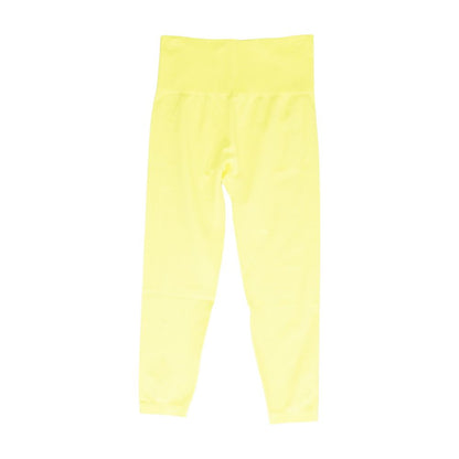 Neon Yellow Solid Leggings