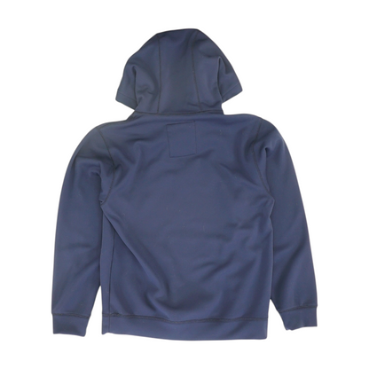 Navy Solid Hoodie Pullover