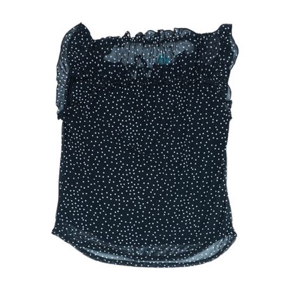 Black Polka Dot Blouse