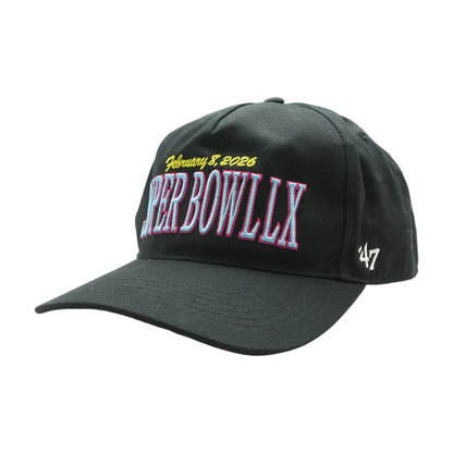 Black Super Bowl LX Ballcap Hat