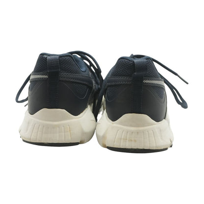 Navy Low Top Athletic Shoes