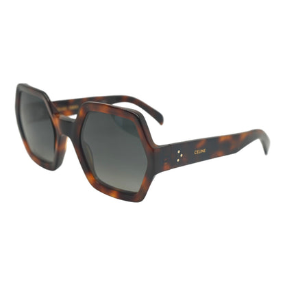 Tortoise CL40131I Geometric Sunglasses