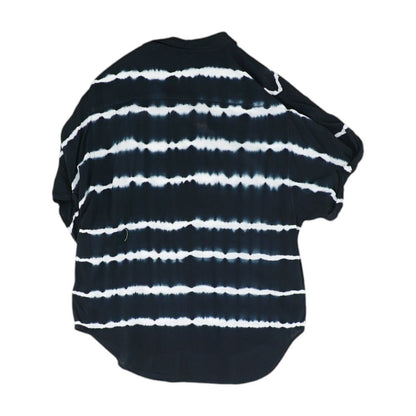 Navy Tie Dye Button Down