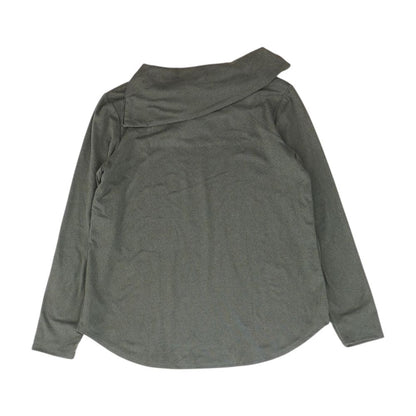 Gray Cowl Neck Sweater