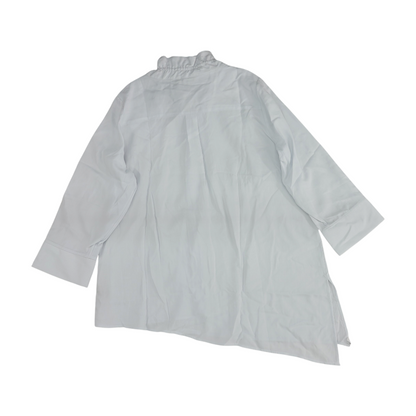 White Plus Button Down