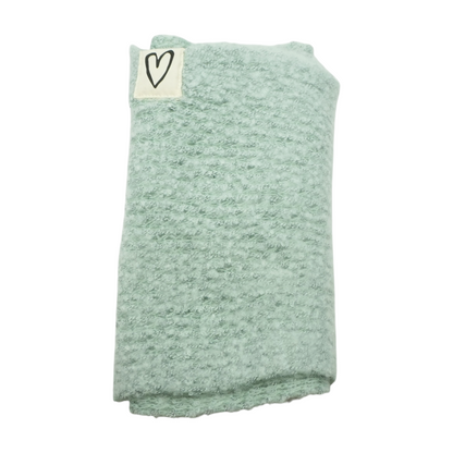 Teal Polyester Infinity Scarf