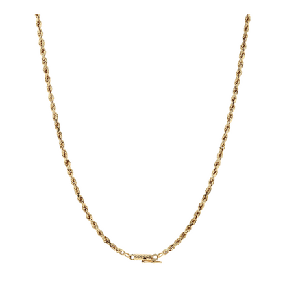14K Yellow Gold Chain Necklace