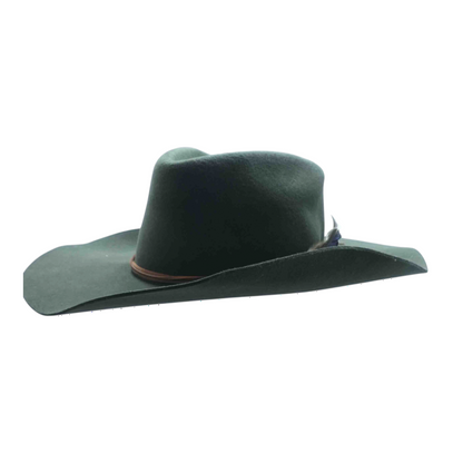 Green Western Hat