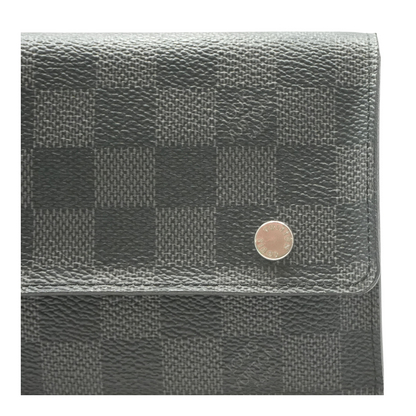 LV Compact Modulable Wallet in Damier Graphite Canvas