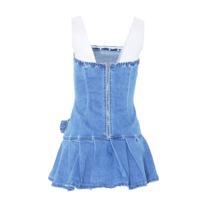 Blue Mini Dress