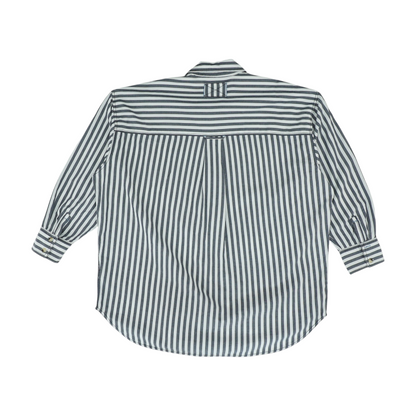 White Striped Button Down