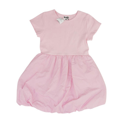 Pink Solid Dress