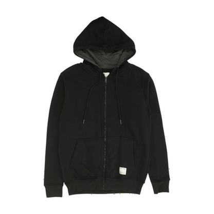 Black Solid Active Jacket