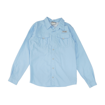 Blue Outdoor Button Down