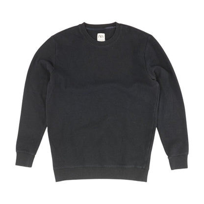 Navy Solid Sweater