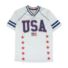 White Team USA Solid Active T-Shirt