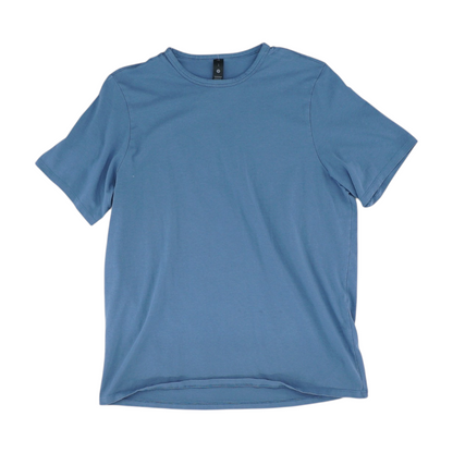 Blue Solid Active T-Shirt