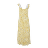 Anthropologie White Plus Size Graphic Midi Dress – Image 1