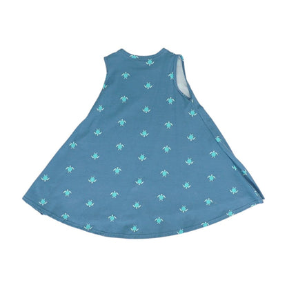 Blue Graphic Dress