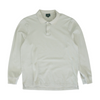 J.Crew Tan Solid Long Sleeve Polo – Image 1