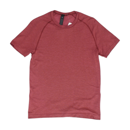 Red Solid Active T-Shirt