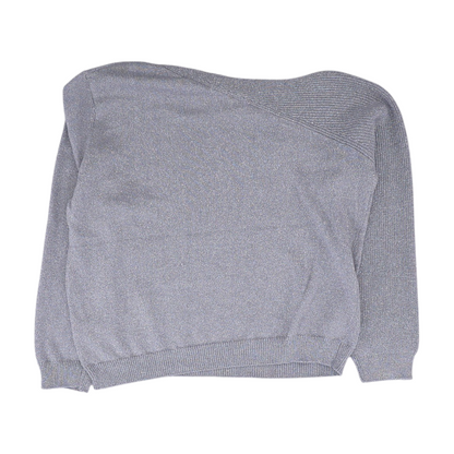 Silver Pullover Sweater
