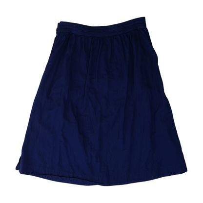 Navy Midi Skirt