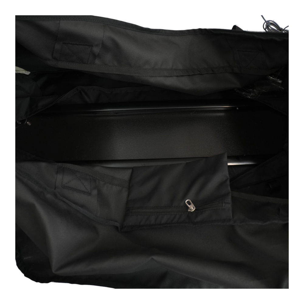 Black Rolling Duffel Bag
