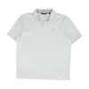 White Solid Short Sleeve Polo