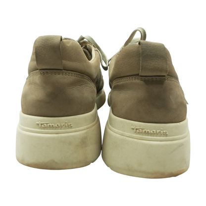 Brown Low-Top Athletic Shoes