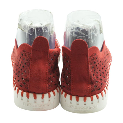 Red Boat Shoe Flats