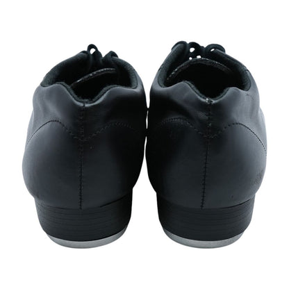 Black Tap Dance Loafer Flats