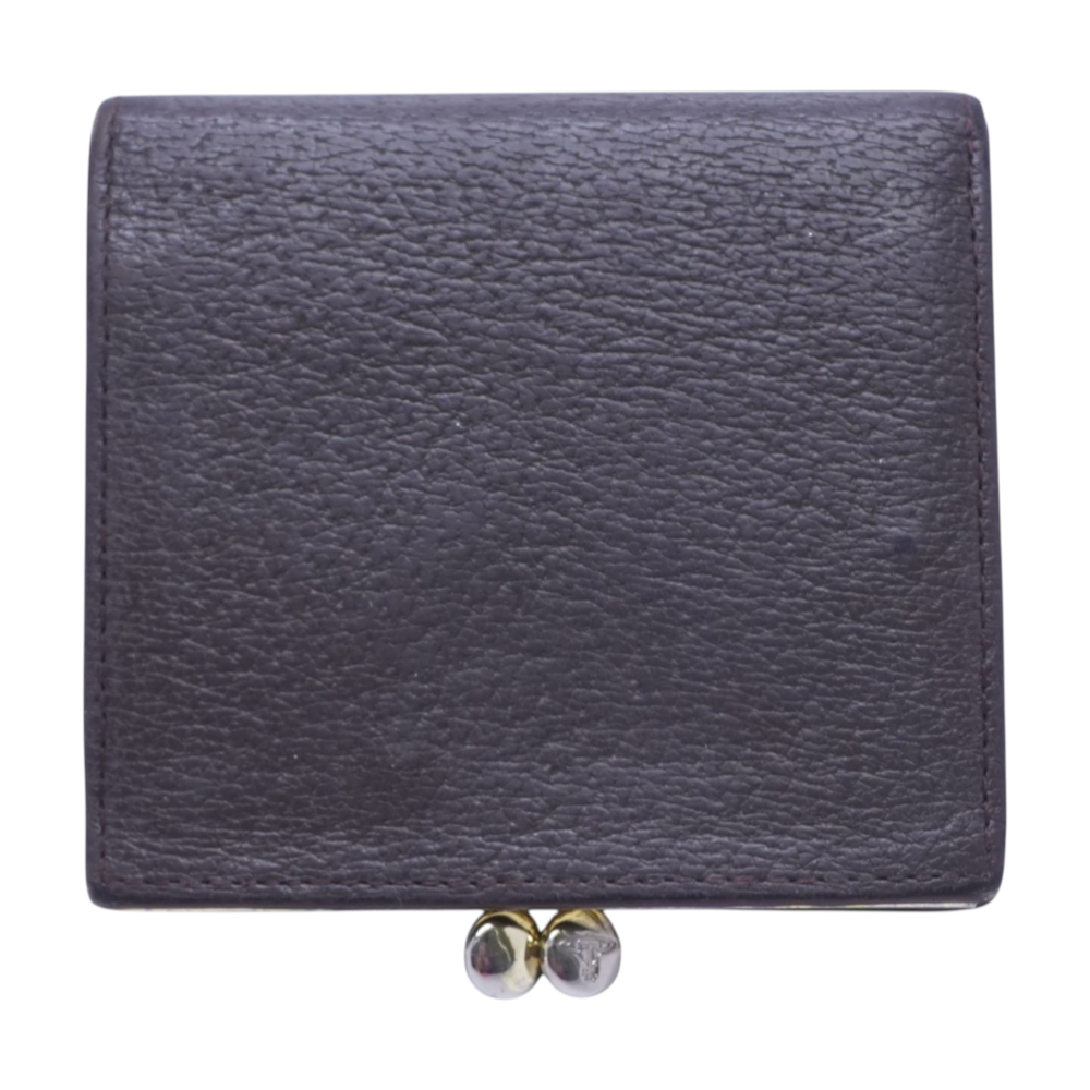 Executive Clasp Wallet in Brown