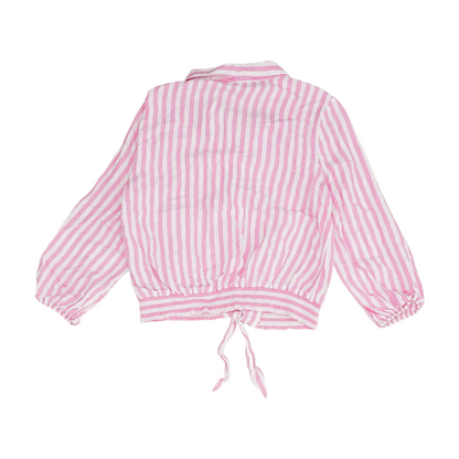 Pink Striped Button Down
