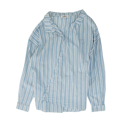 Blue Striped Button Down