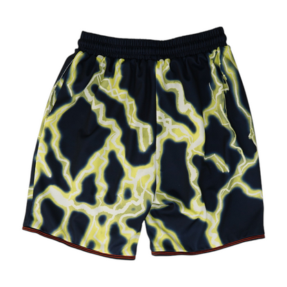 Navy Oklahoma City Thunder Graphic Active Shorts
