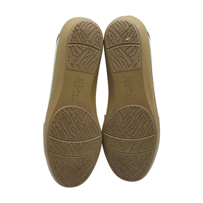 Gray Slip-On Flats