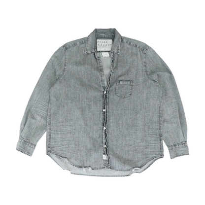 Gray Button Down